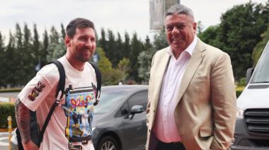 Messi llegó a la Argentina y se suma a los entrenamientos de la Selección