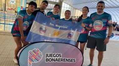 Juegos Bonaerenses: La Escuela Municipal “Todos al Agua” aportó las primeras tres medallas doradas