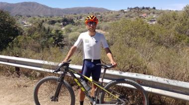 El ciclista Claudio Martínez se consagró campeón argentino
