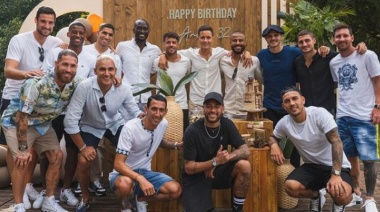 Messi fue al cumpleaños de una de las figuras del PSG, hubo foto y una ausencia llamó la atención