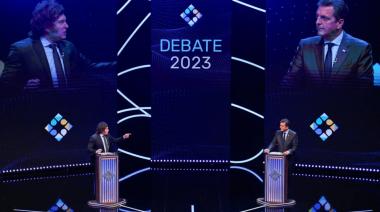 Objetivo balotaje: Massa y Milei cruzaron golpes en un picante debate presidencial