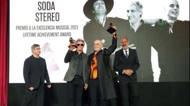 Soda Stereo recibió su primer Latin Grammy