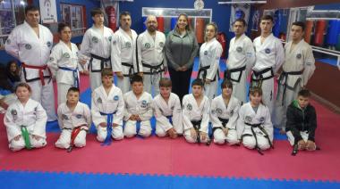 Casi 50 taekwondistas locales en el Sudamericano en Mar del Plata