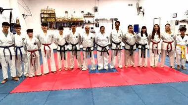 Casi 50 taekwondistas locales en el Sudamericano en Mar del Plata