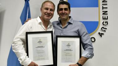 Distinguen a Pablo Meana con el "OLY" por difundir los valores olímpicos
