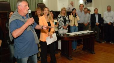 Reconocieron a personalidades de la ciudad