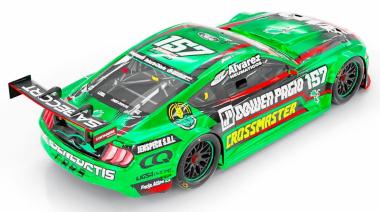 De Benedictis mostró el diseño de su Ford Mustang 2024