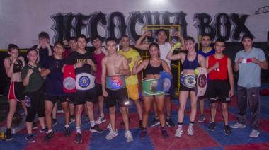 Festival de boxeo en el Polideportivo Municipal: los protagonistas