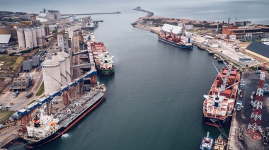 Puerto Quequén aumentó en enero su operatoria un 62% respecto de 2023