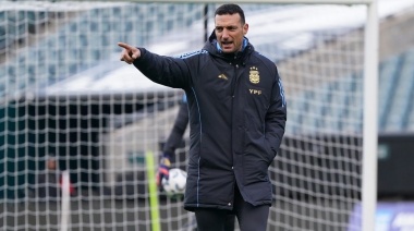 Sin Messi y con una sorpresa: el once de Lionel Scaloni para enfrentar a El Salvador