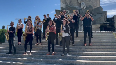 La Senior Big Band tocó en honor a los veteranos de Malvinas