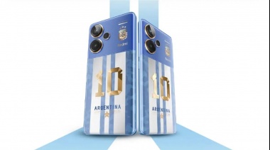 La Selección ya tiene su celular oficial, pero no se venderá en Argentina