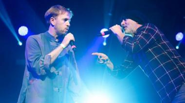 Seba de "El Plan" cantó con "La Vela Puerca" en el Movistar Arena