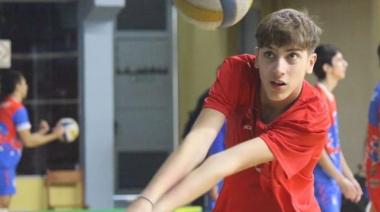 Nicolás Richards, quinto en el Nacional U16 de vóley