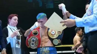 Histórico triunfo del boxeo argentino: el Puma Martínez se consagró campeón mundial supermosca