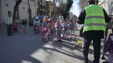 Las jornadas de Educación Vial llegaron al Jardín de Infantes Nº 916