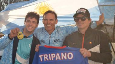 Caravana de bienvenida para Manuel Trípano, campeón mundial de canotaje
