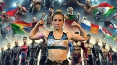 Katherine Pirello representará a la Argentina en el Mundial de kick boxing en España