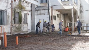 Avanza la obra para la instalación del tomógrafo en el Hospital Municipal de Necochea