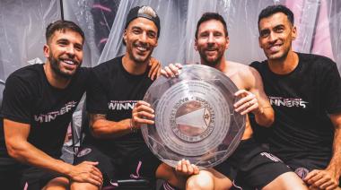 Messi festejó con el Inter de Miami y se consolida como el jugador con más títulos de la historia