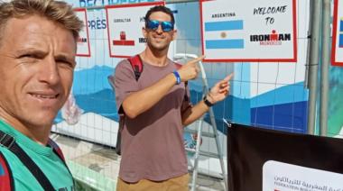 Triatletas compitieron en Marruecos en la previa del Mundial Ironman en Nueva Zelanda
