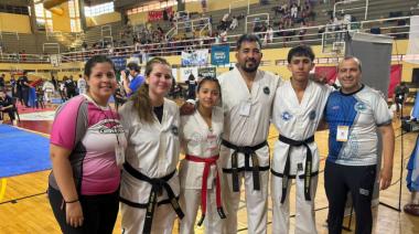 Walkiria Godoy Caballero, campeona nacional de taekwon-do