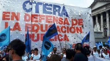 CTERA realizará un nuevo paro docente la semana próxima