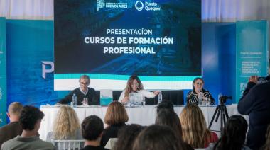Inició el ciclo lectivo de los cursos de capacitación laboral impulsados por Puerto Quequén