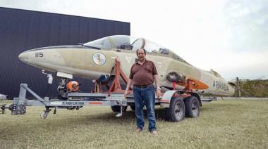 El veterano de Malvinas que atacó una flota inglesa el solo con un avión y años más tarde repartió la aeronave a la Argentina