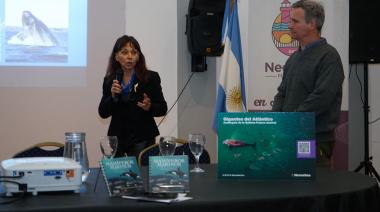 Presentaron en Necochea la Guía de Mamíferos Marinos y el nuevo corredor de avistaje de ballenas