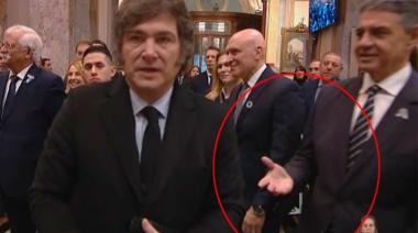 Milei cumplió con el protocolo: “Macri nunca debió extender la mano”