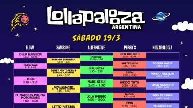 Lollapalooza suma bandas a su grilla y confirma horarios