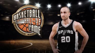 Este sábado es el día: Manu Ginóbili al Salón de la Fama de la NBA