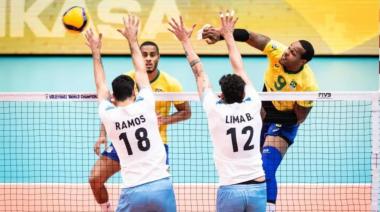 Argentina no pudo contra Brasil y cayó en los cuartos de final del Mundial