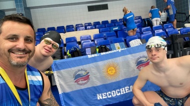Améndola concluyó su participación en el Mundial de natación