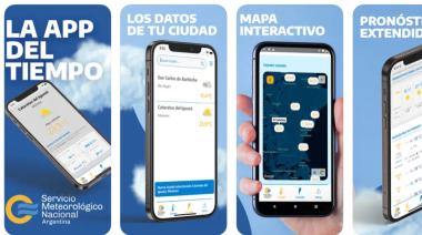 El Servicio Meteorológico Nacional tiene su app oficial