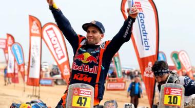 El argentino Kevin Benavides ganó el Rally Dakar en motos