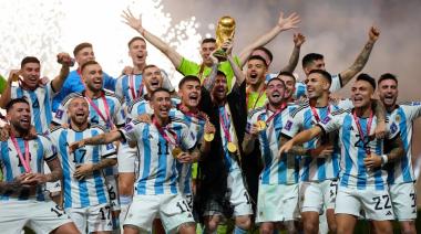 La Selección Argentina ganó como el mejor equipo de 2022