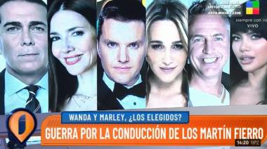 Interna en Telefe por la conducción de los Premios Martín Fierro 2023