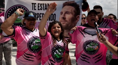 La primera canción de los hinchas del Inter Miami para Lionel Messi