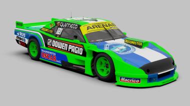 Franco De Benedictis presentó el Dodge para la temporada del TC Pista