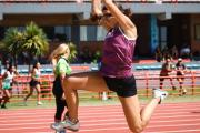 Rosario Coronel fue subcampeona provincial U20 en salto triple