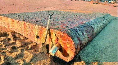 Encontraron cerca de Quequén restos de un barco que no estaba registrado