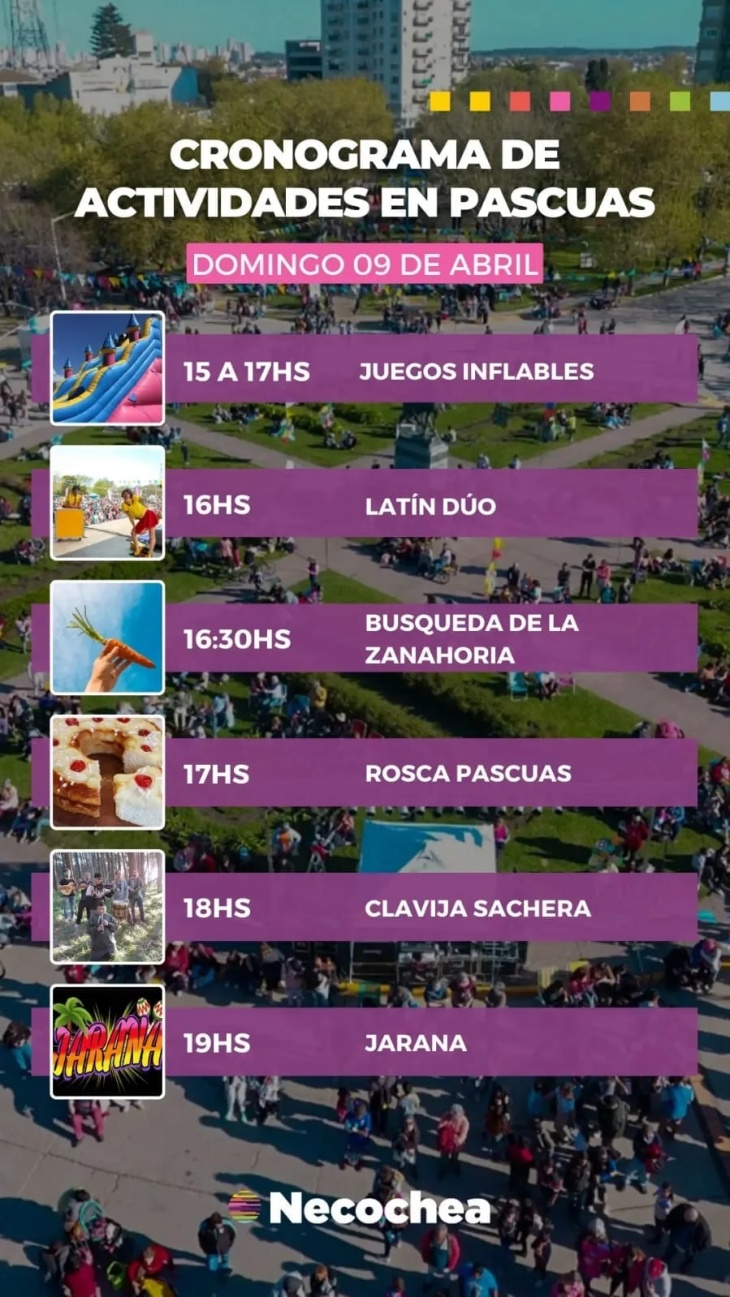 Se confirmó el cronograma de actividades para Semana Santa - TusRadios