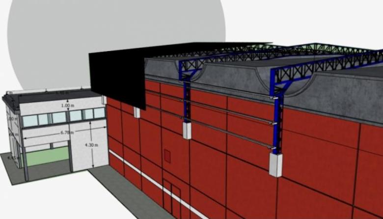 Se realizó la licitación para la obra de cobertura del Polideportivo Municipal