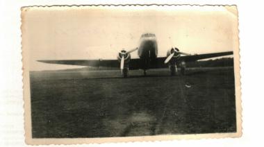 “En el mismo lugar donde estuvieron marineros alemanes, aterrizó un avión estadounidense en 1945”